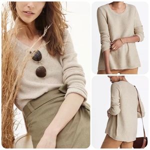 Madewell Riverside Texture Sweater in Oatmeal Size XXS